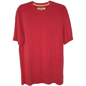 Tommy Bahama Soft TENCEL Activewear T-Shirt - Red/Orange - S